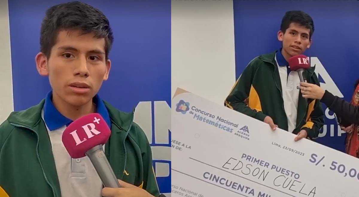 Villa María Del Triunfo: Escolar Gana Concurso De Matemática Y Recibe ...