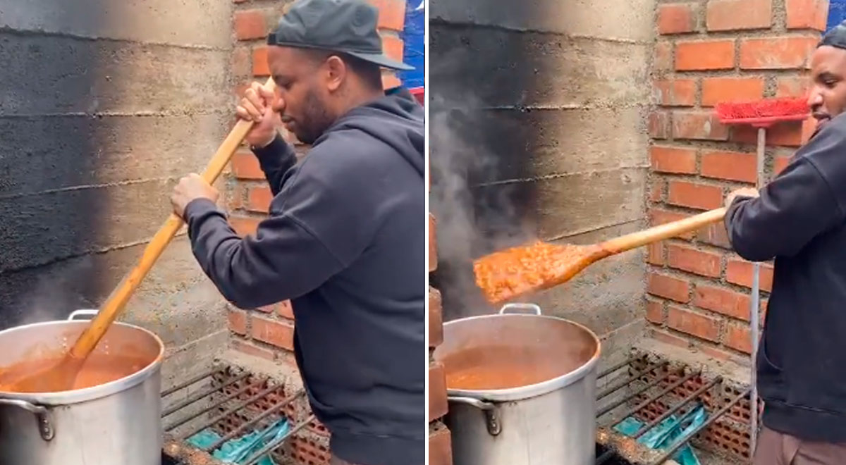 Jefferson Farfán deja los lujos y prepara carapulcra soca seca en olla