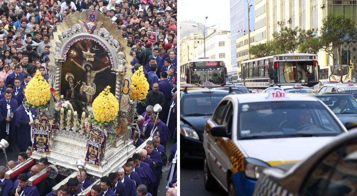 Procesión Del Señor De Los Milagros 2023: Cuáles Son Las Rutas Alternas ...