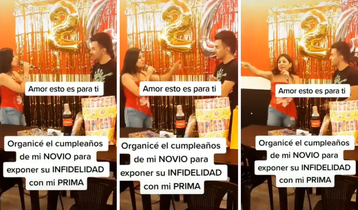 Tiktok Viral Joven Organiza Una Fiesta De Cumpleaños A Su Novio Para Exponer Su Infidelidad Con 