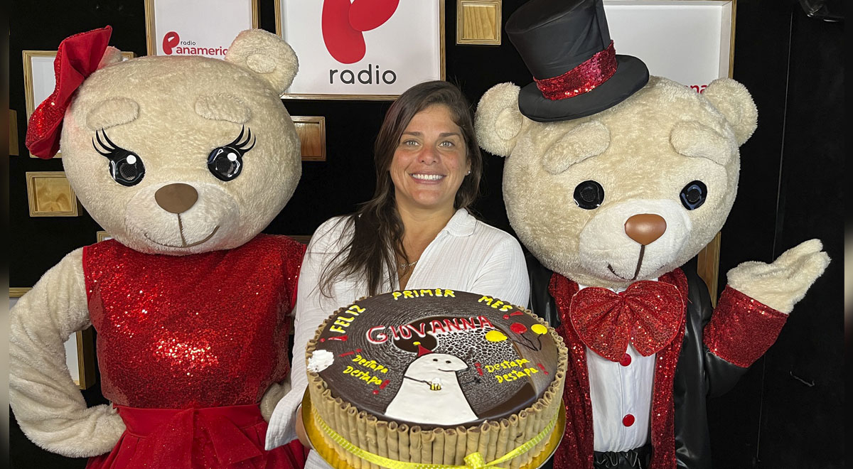 Giovanna Valcárcel celebra su primer mes en radio Panamericana El Popular