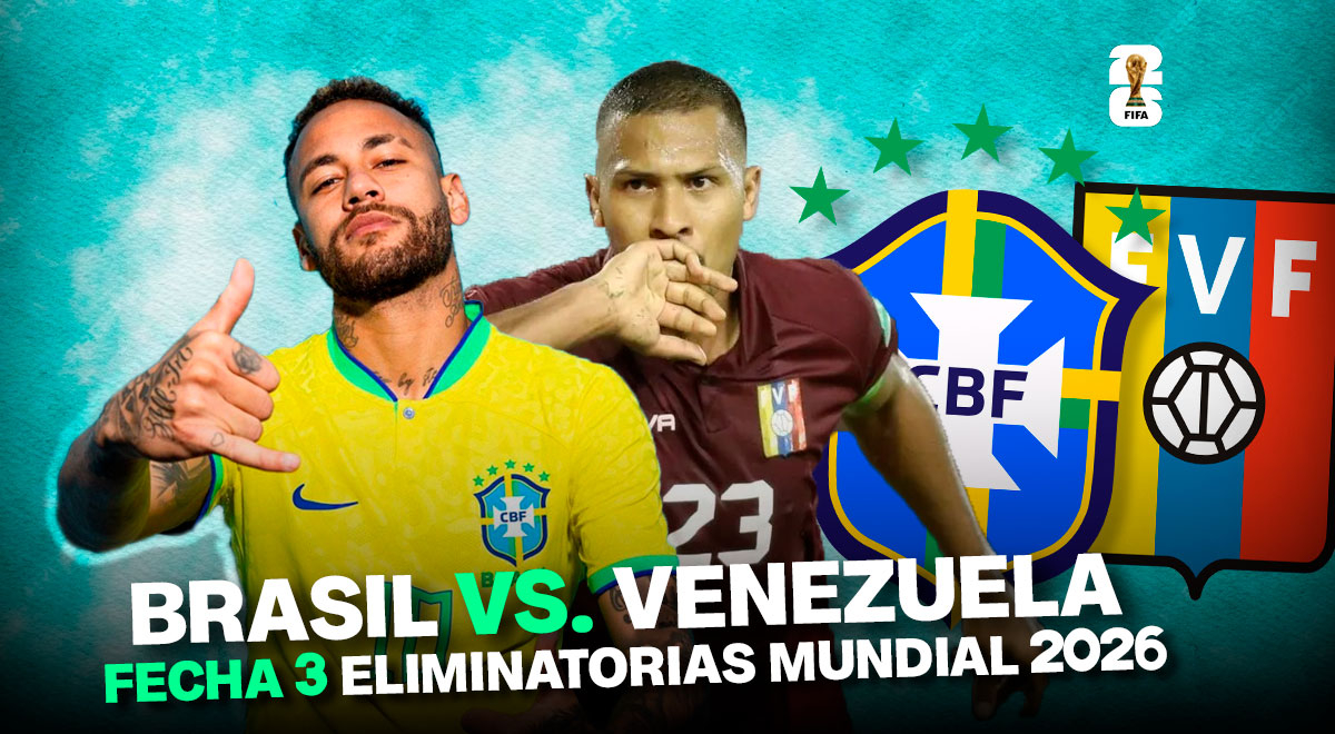 Brasil empata 11 contra Venezuela por las Eliminatorias 2026 resumen