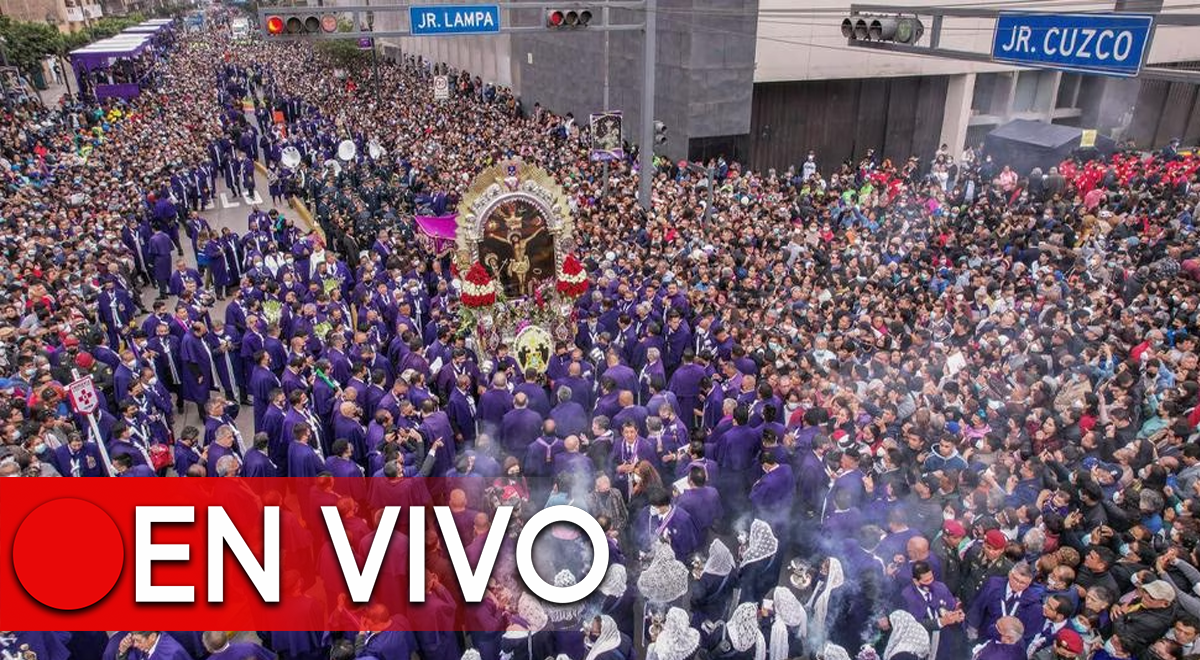 Señor De Los Milagros Segundo Recorrido Hoy 18 De Octubre En Vivo A Qué Hora Sale Ruta 5245