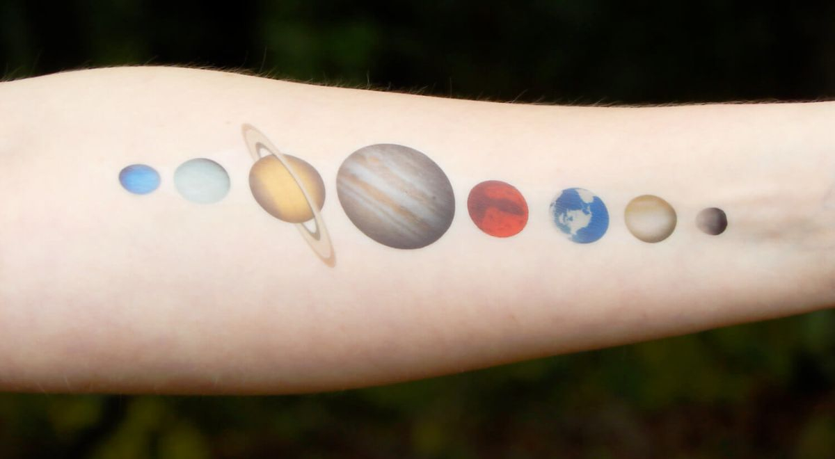 Significado de tatuajes de planetas