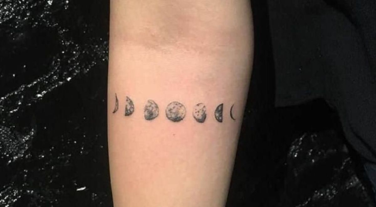 Significado de tatuajes de lunas y sus fases
