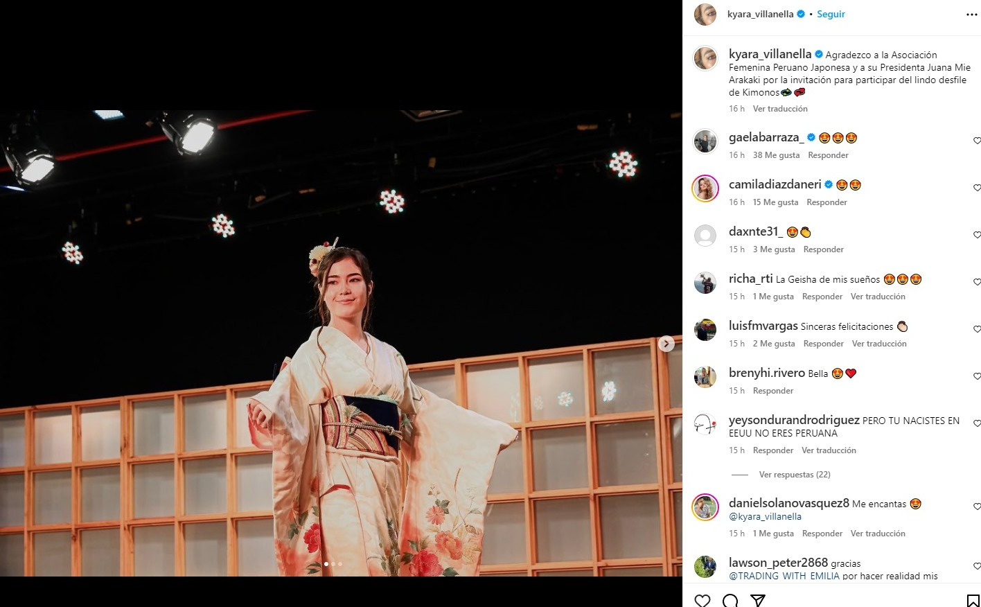 Kyara Villanella deslumbró en kimono previo al Miss Teen Universe 2023:  ¿Por qué desfiló con traje típico japonés?| Instagram | El Popular