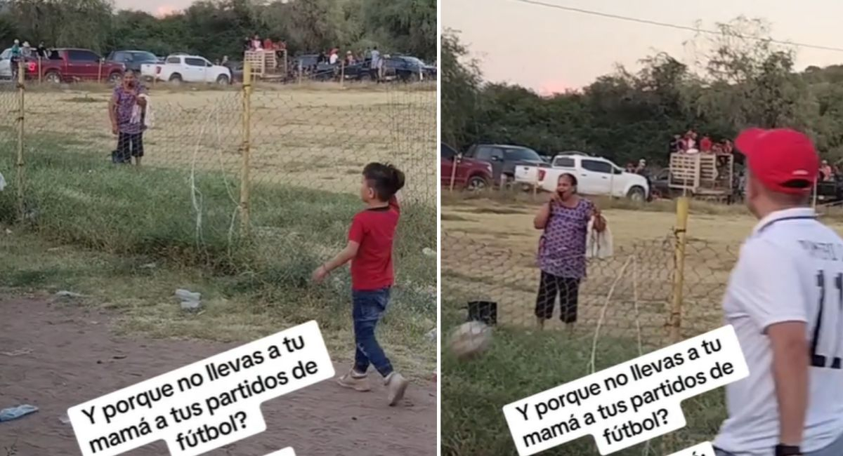 Tiktok Viral Adulta Mayor Va Al Partido De Fútbol De Sus Nietos Con