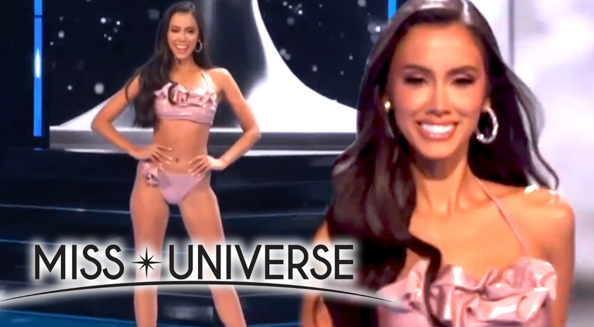 Miss Universo 2023 Camila Escribens Deslumbra Al Jurado En Desfile De Traje De Baño Telemundo 