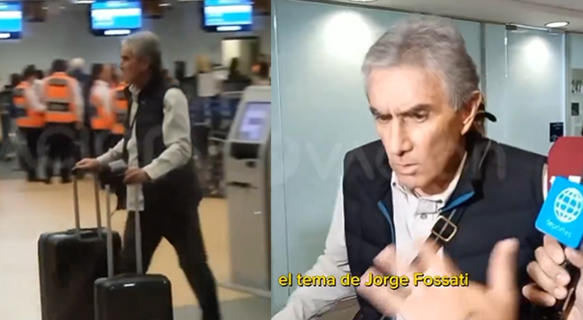 Juan Carlos Oblitas Es Captado En El Aeropuerto Jorge Chávez Y Se ...