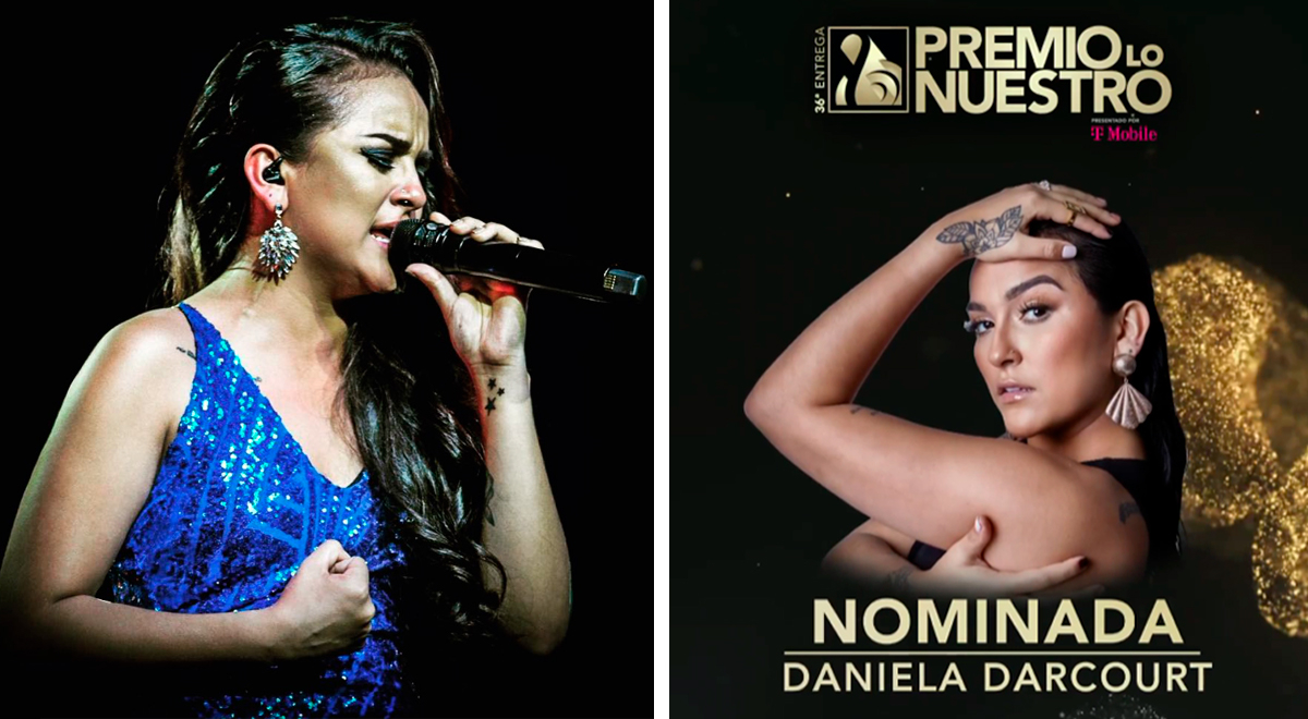 Daniela Darcourt en Premios Lo Nuestro 2024 Conoce AQUÍ cómo votar por