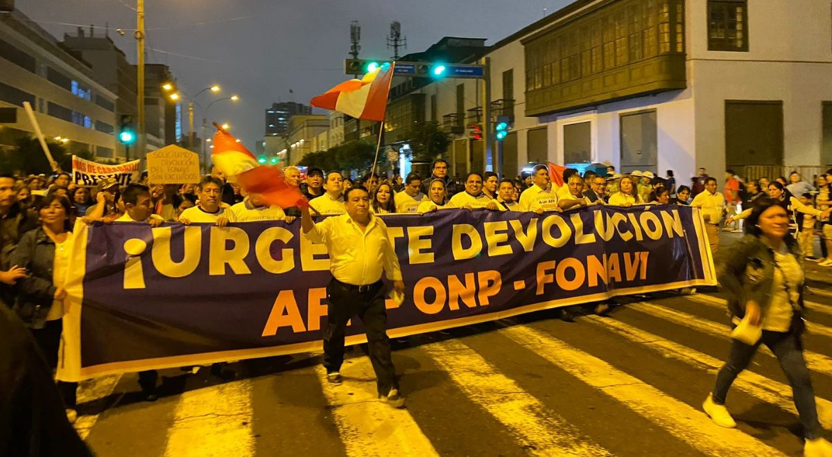 Retiro AFP 2024 convocan marcha para exigir aprobación de la