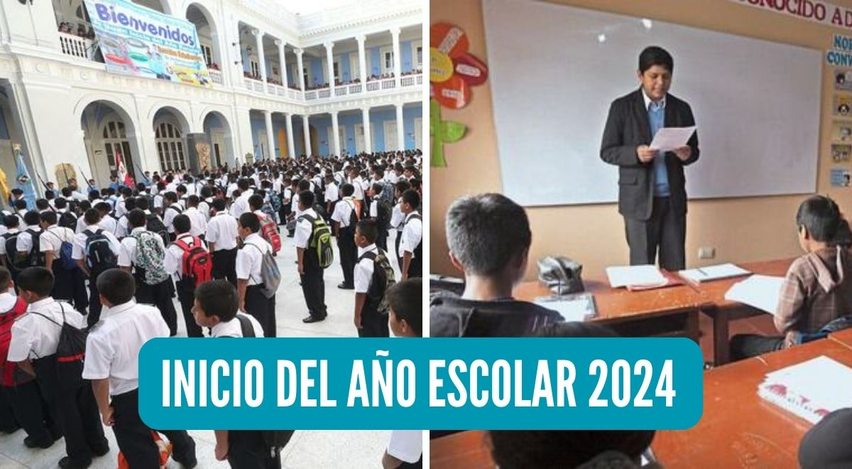 Año Escolar 2024 Minedu Confirma Fecha Oficial Del Inicio De Clases A