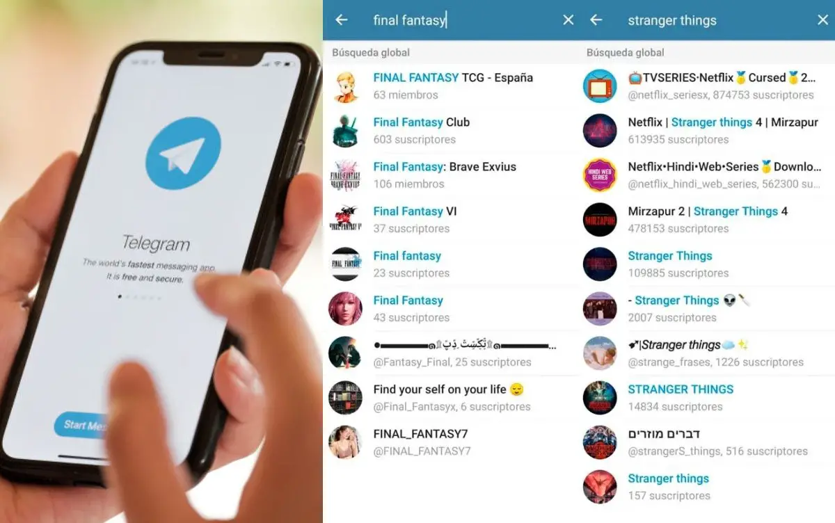 Telegram fue demandado por ofrecer canales que comparten contenido que vulnera los derechos de autor.