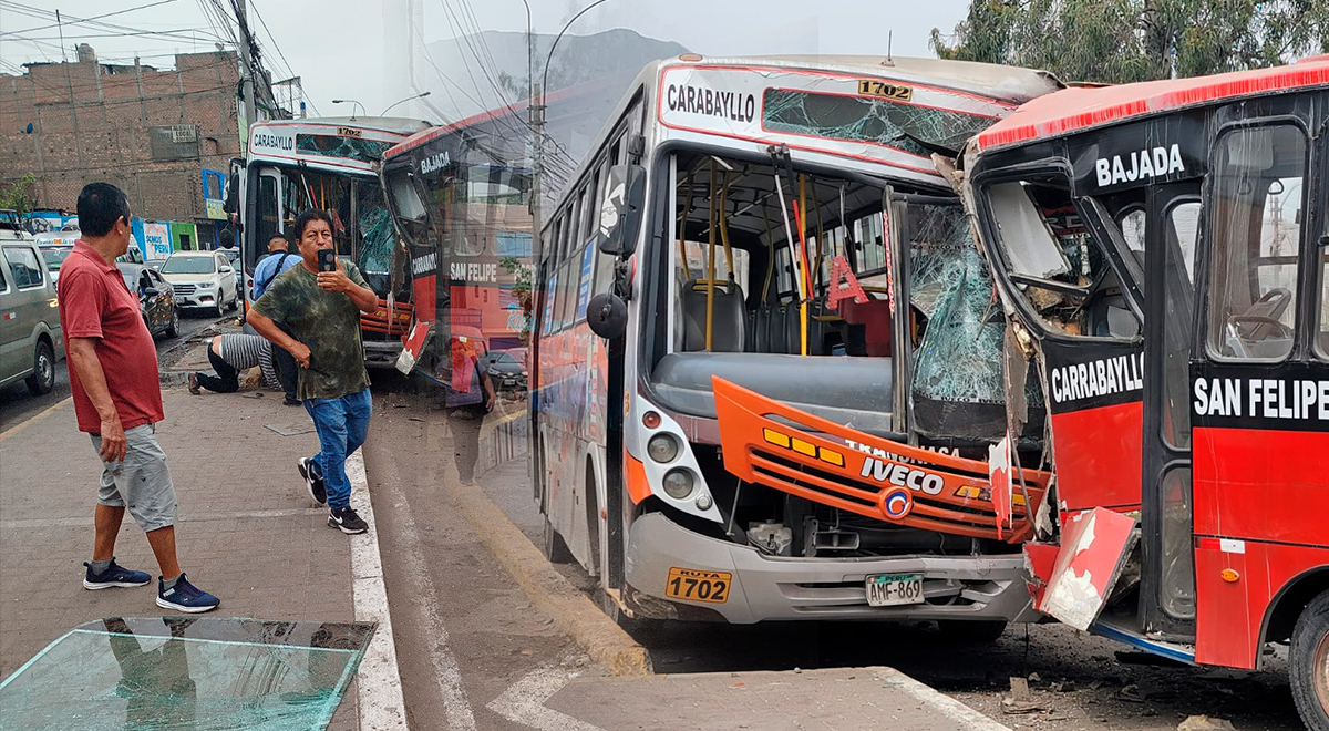 Accidente Metropolitano hoy cámaras captan el triple choque entre bus