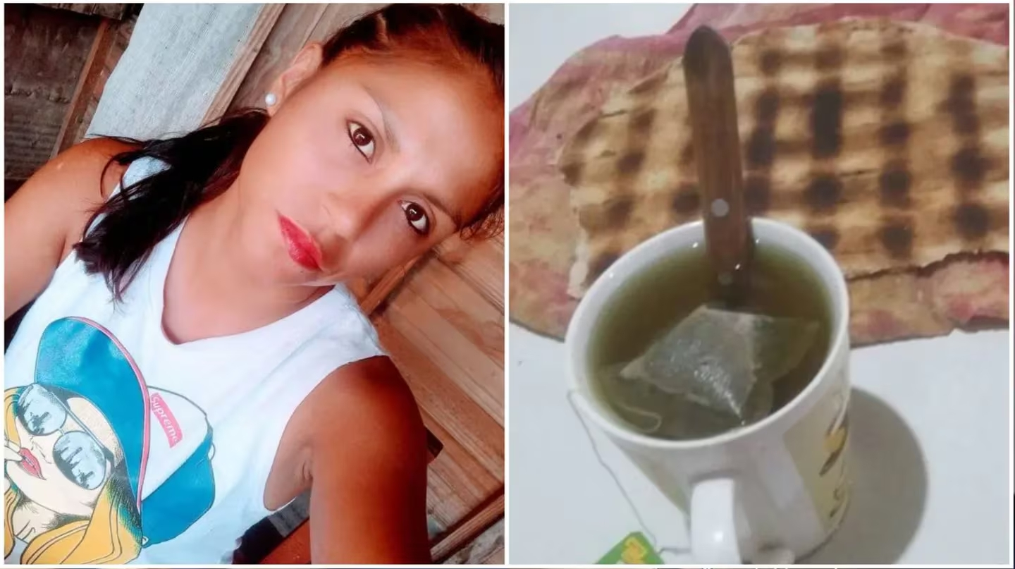 joven se atragantó con un trozo de tortilla