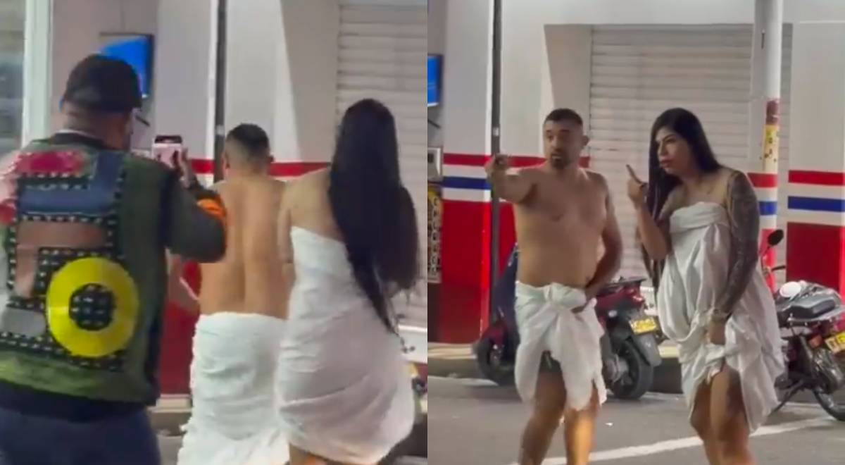 Colombia: hombre descubre a su mujer con amante en plena intimidad y corren  desnudos en la calle | El Popular