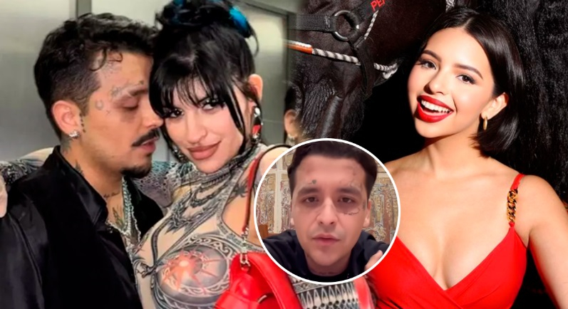 Christian Nodal niega haber sido infiel a Cazzu con Ángela Aguilar: "Jamás  hubo terceros"