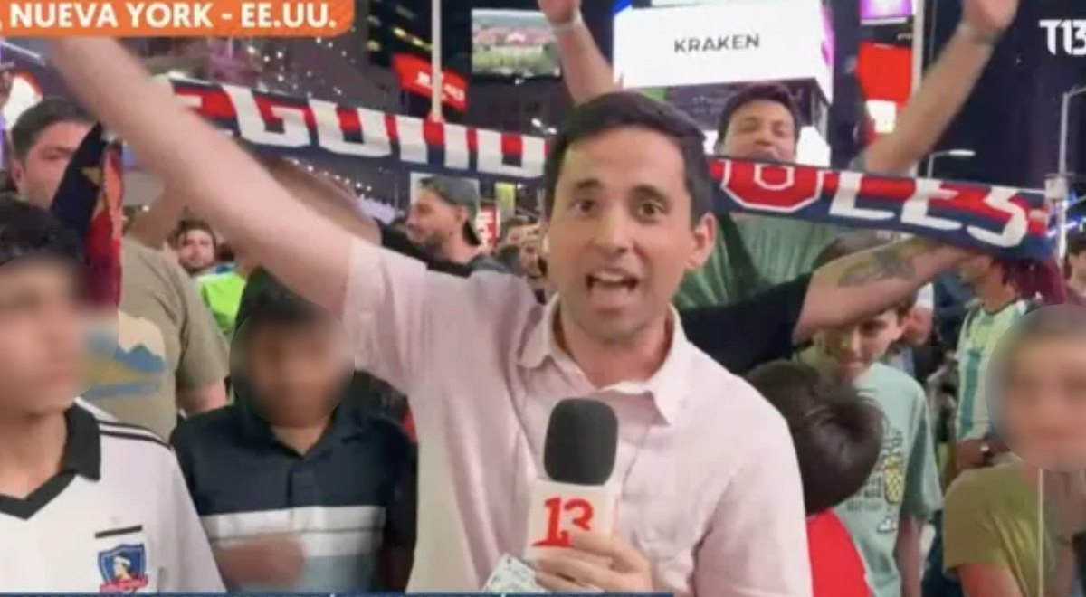 Chile vs Argentina: periodista José María del Pino es salvado por sus