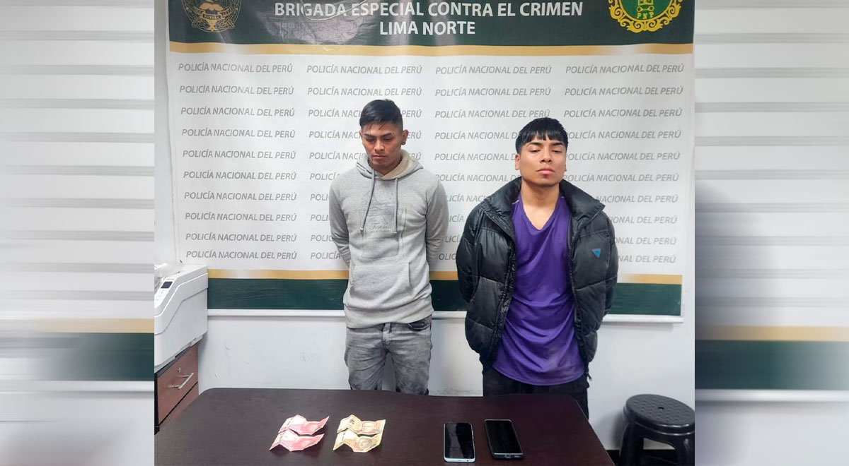 PNP detiene a dos sujetos cuando cobraban cupo a empresario en SMP ...