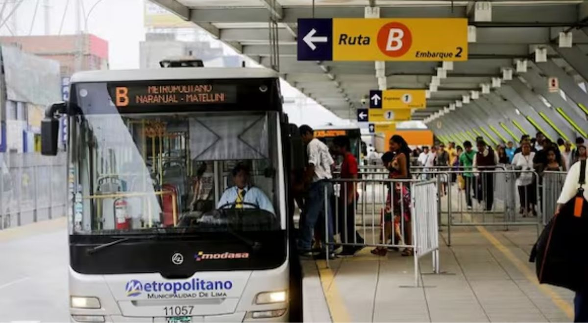 Metropolitano: Descubre El Nuevo Horario Y Recorrido De La Ruta B ...