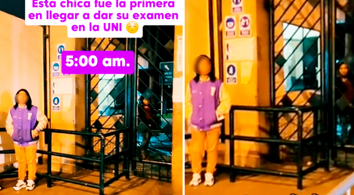 TikTok viral: Postulante a la UNI llega a las 5.00 a.m. para dar su ...