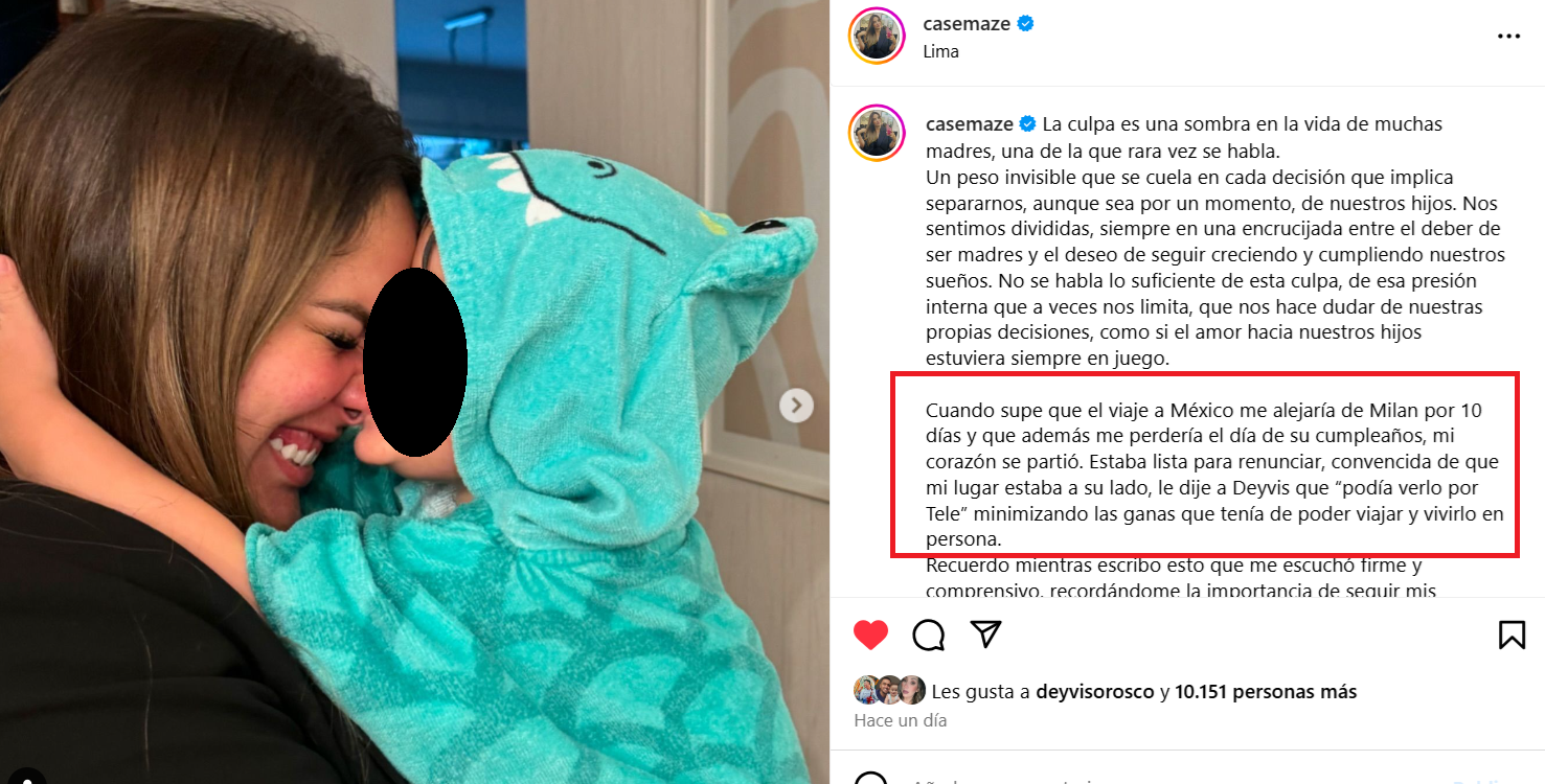 Cassandra Sánchez de la Madrid lanza emotivo post tras viajar al Miss Universo 2024.  