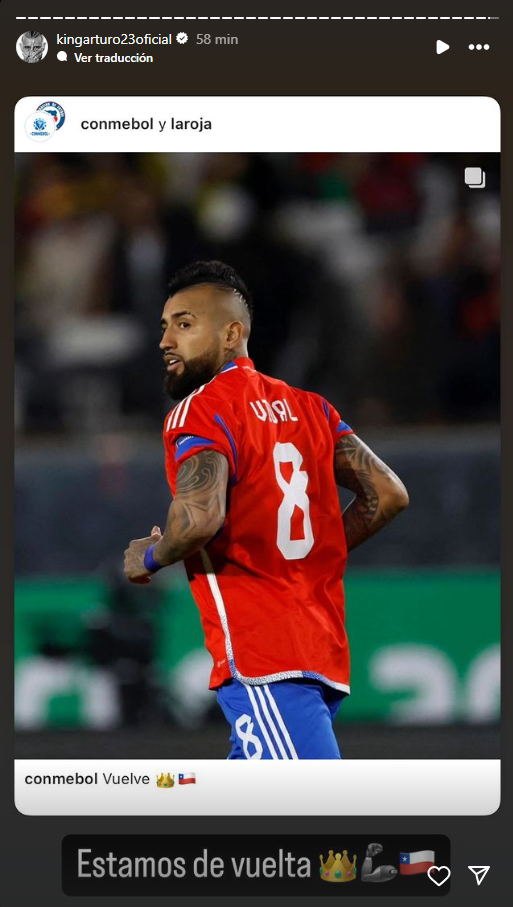 Arturo Vidal, Chile