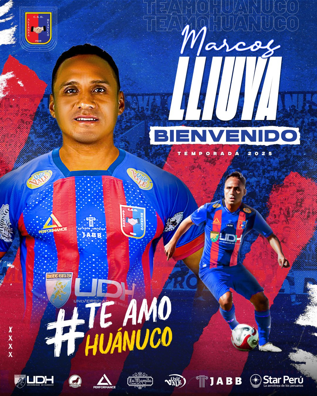 Marcos Lliuya fichó por Alianza Universidad de Huánuco.