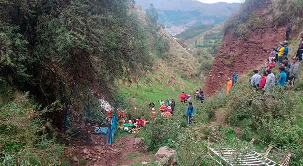 Accidente en Cusco deja 7 muertos y 5 heridos: Combi que venía de una ...