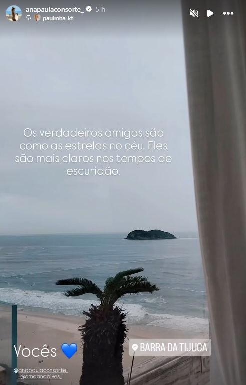 Ana Paula Consorte y su nueva publicación en Instagram tras enigmático mensaje.