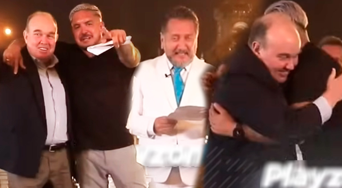 Juan Manuel Vargas y Rafael López Aliaga SE ABRAZAN tras conocer los ...