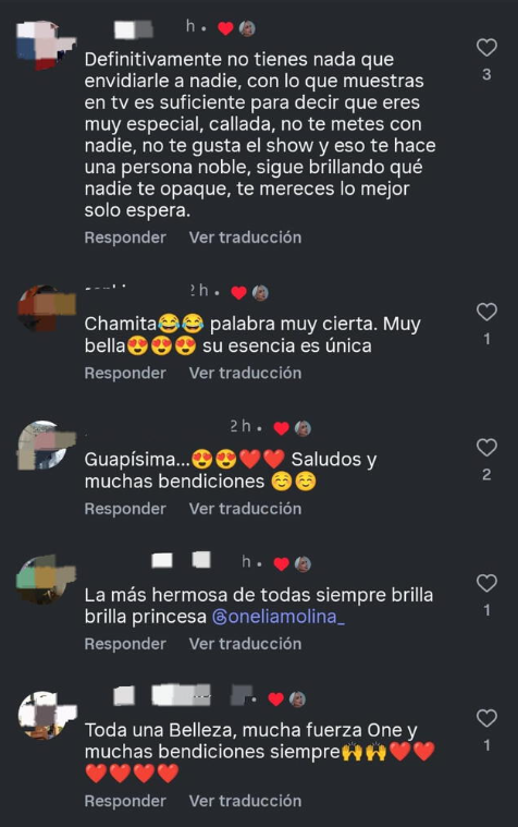  Onelia Molina respalda comentarios tras ingreso de Vania Bludau y Alejandra Baigorria 