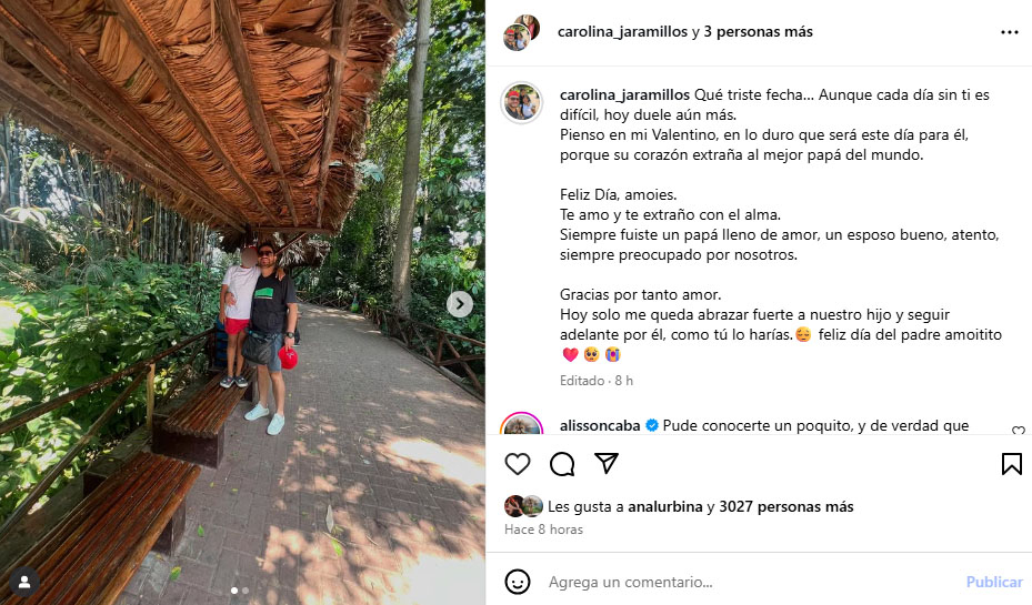 Esposa de Paul Michael lanza DESGARRADORA publicación sobre su hijo en su primer Día del Padre sin el músico