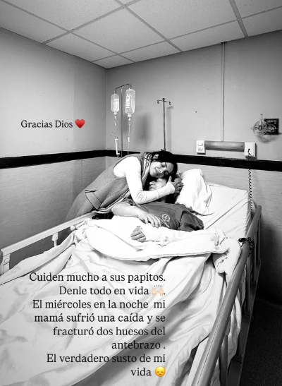Madre de Rosángela Espinoza sufre FUERTE caída y se FRACTURA los huesos