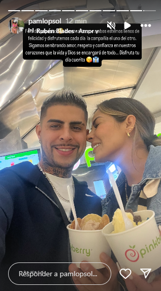  Pamela López saluda a Paul Michael por el Día del Padre 