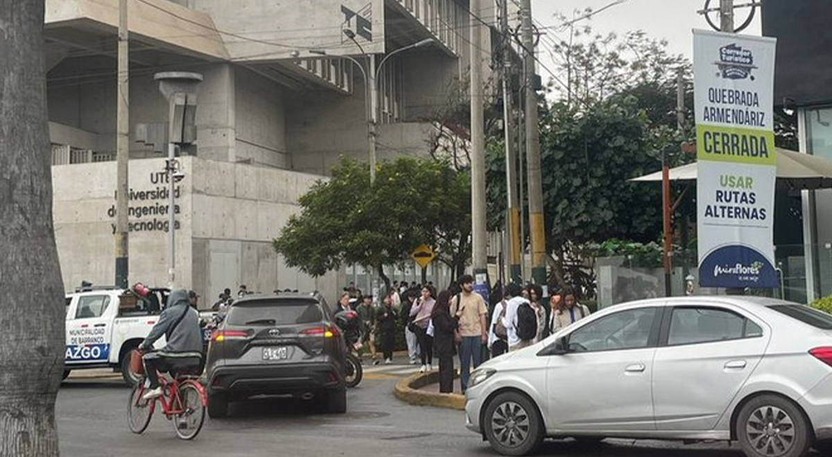 Reportan la muerte de un estudiante dentro de la Universidad de Ingeniería y Tecnología (UTEC) de Barranco