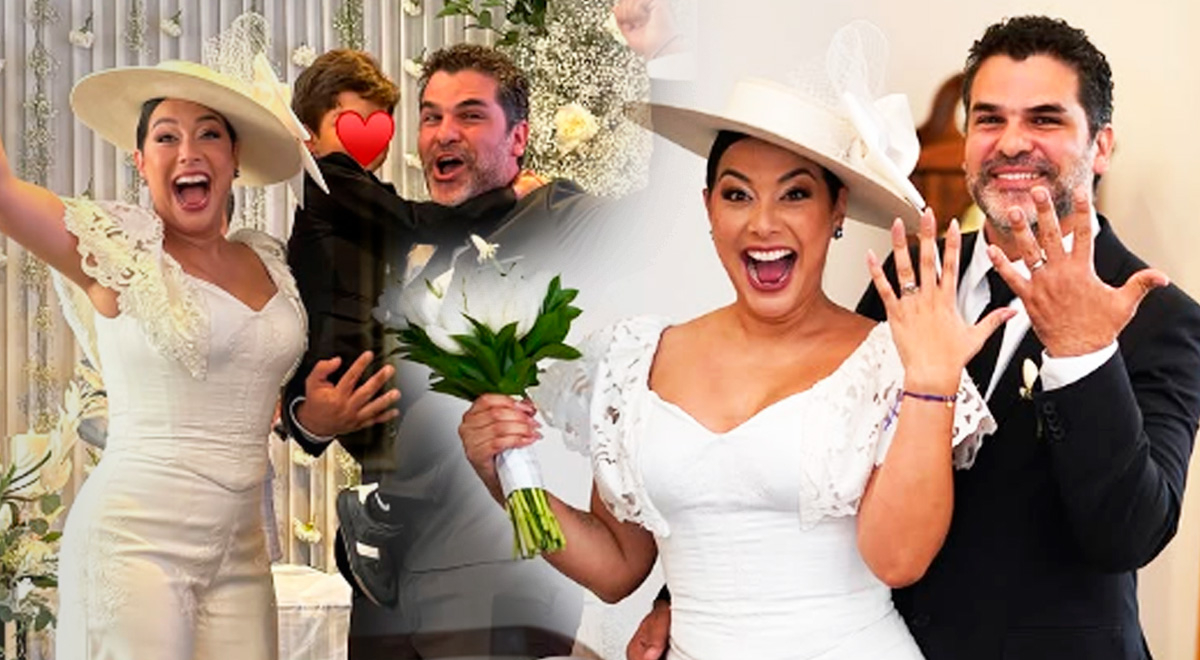 Natalia Salas e Sergio Coloma casaram-se em cerimônia terna com o filho: “Oficialmente Sra. Coloma” Natalia Salas e Sergio Coloma casaram-se em cerimônia terna com o filho: “Oficialmente Sra. Coloma”