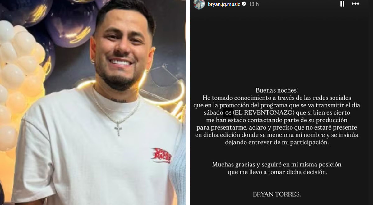 Frente a frente? Brian Torres revela a verdade sobre seu visual após o polêmico rompimento com a compilação ‘Esta Noche’ Frente a frente? Brian Torres revela a verdade sobre seu visual após o polêmico rompimento com a compilação ‘Esta Noche’
