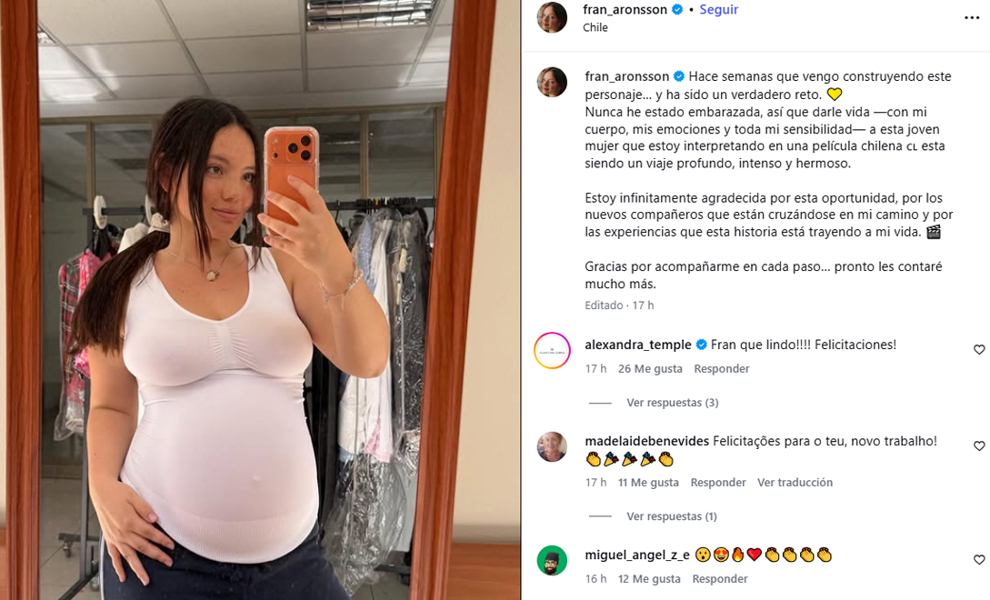 Francesca Aronson mostra barriga de ‘grávida’ e deixa fãs chocados: “Um verdadeiro desafio” Francesca Aronson mostra barriga de ‘grávida’ e deixa fãs chocados: “Um verdadeiro desafio”