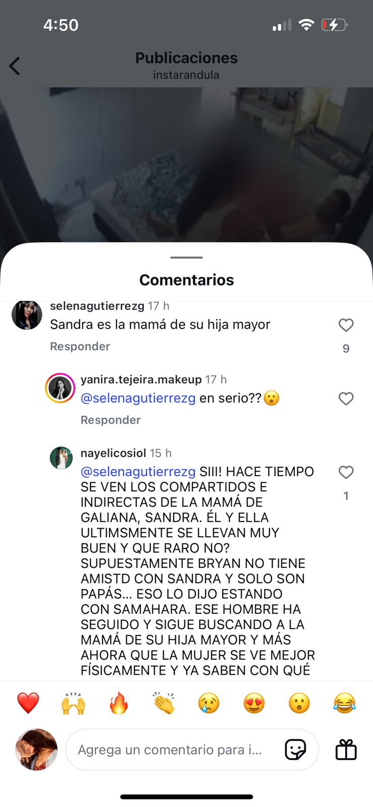 Brian Torres teria traído Samahara Lobaton com a mãe de sua filha mais velha, Sandra Jimenez: “Você apagou sua conversa”