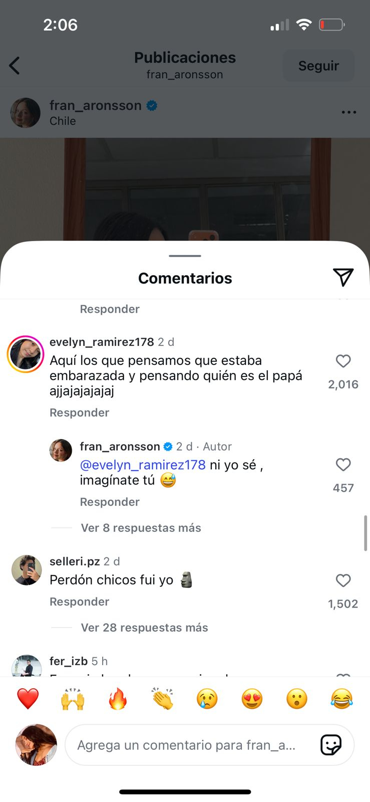     Francesca Aronson chocou as pessoas ao revelar o pai de seu bebê 