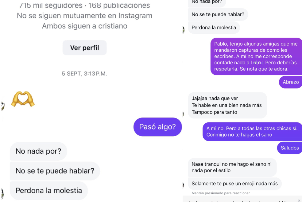 Nair Aliga expõe o jogador de futebol que lhe escreveu