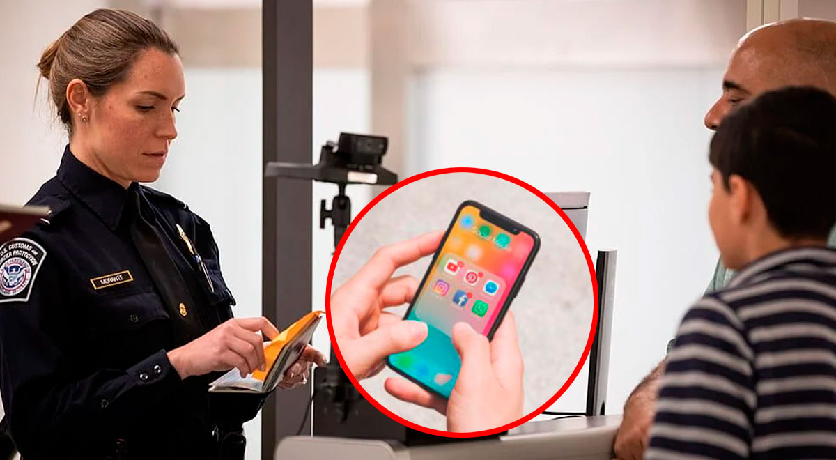 O governo de Trump já está verificando celulares e redes sociais: a lista de publicações que podem bloquear sua entrada nos EUA.