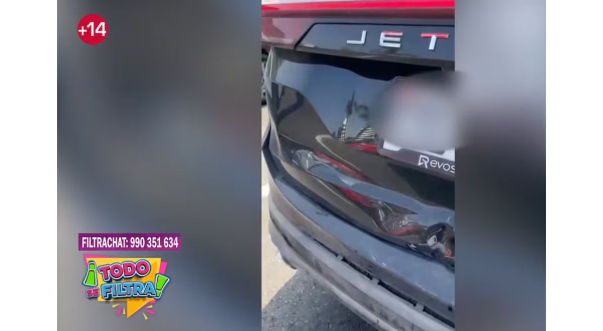 Carla Tarazona e Cristian Dominguez sofreram um peculiar acidente de carro e explicaram seu estado atual: “Dor no pescoço…”