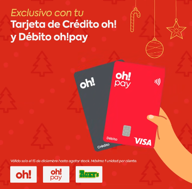Oferta válida com cartão OH ou OhPay via app Agora.