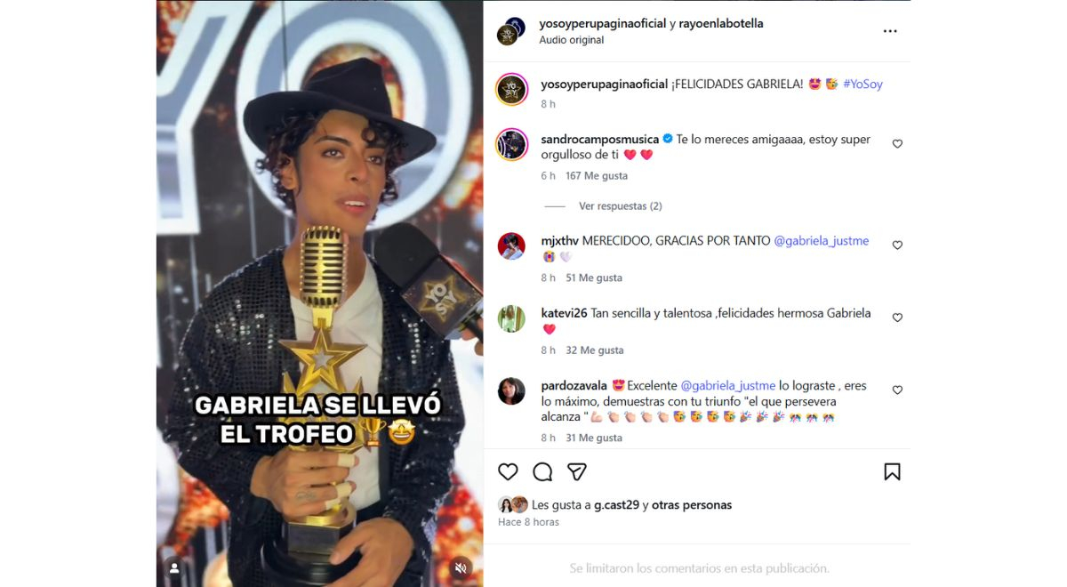 Quem é a vencedora de ‘Yo Soi’, Gabriela Villanueva, que é uma das favoritas das redes sociais depois de interpretar Michael Jackson