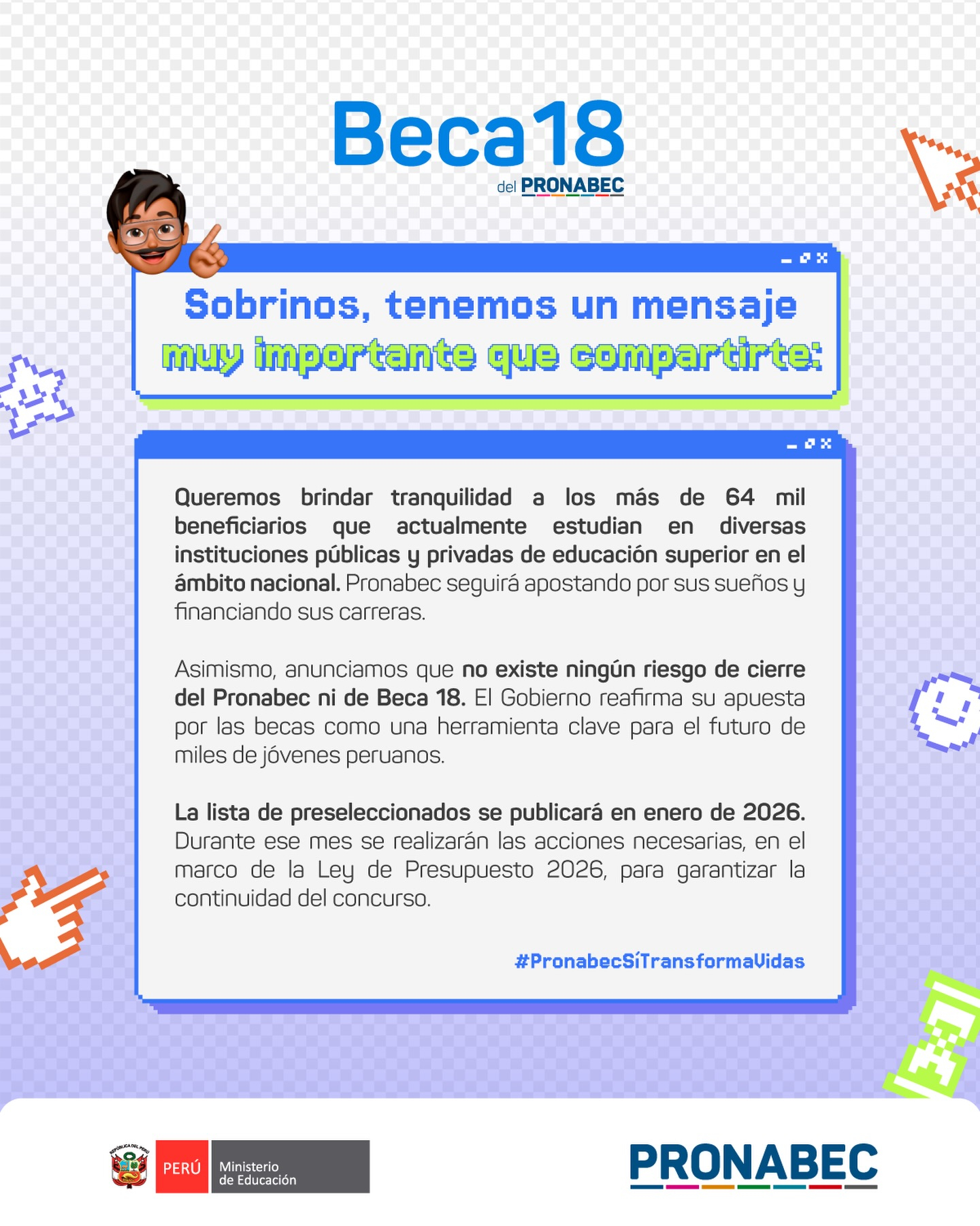 Beca confirmou 18 DATA para publicação dos resultados pré-selecionados: “Ações Necessárias…”