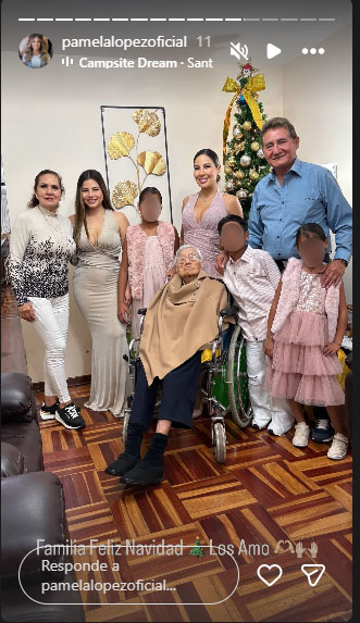 Pamela Lopez e seus filhos realizaram um reencontro emocionante no Natal após anunciar seu reencontro com Christian Cueva: “100 anos…”