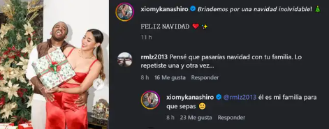 Shiomi Kanashiro confronta usuário que a acusa de abandonar sua família por Jefferson Farfan no Natal: “Você sabe…”