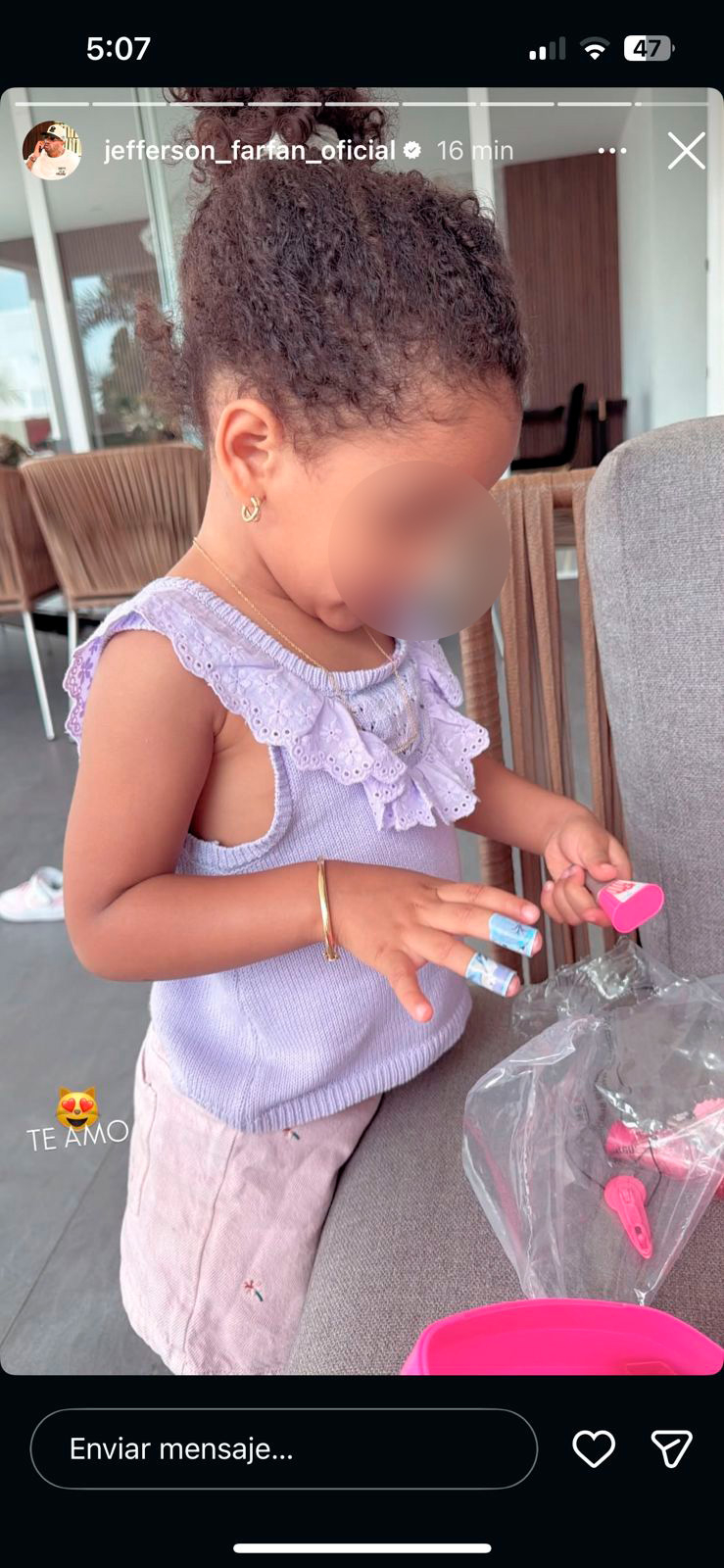     Daringa Ramirez e Daringa Ramirez lançam publicação amorosa com a filha depois que Jefferson Farfan anuncia gravidez 